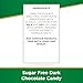 Russell Stover Sugar Free Dark Chocolate with Stevia, 3 Ounce (Pack of 12)