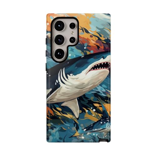 Coque Samsung S24 Ultra requin océan pour afficher votre style au bureau comme en vacances