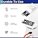6 Set Digital Temperature and Humidity Sensor Modules, Compatible with DHT22/AM2302, 3.3V–5V Sensors for Arduino with Dupont Wires