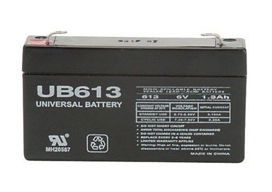 Universal Power Group UB613 Rechargeable Sealed 1.3 amps Lead Acid Automotive Battery
