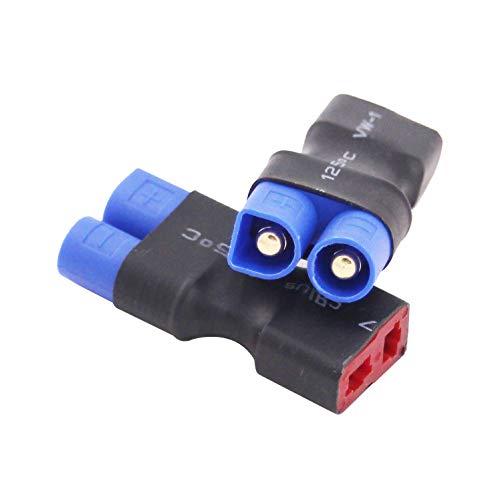 Conector adaptador macho EC3 a hembra T-Plug x4 miniatura 5