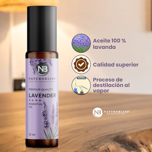 Image of NaturoBliss Lavender Essential Oil Roll On, 10 ml