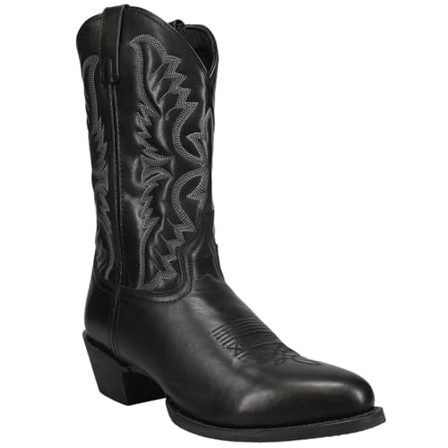 Laredo Mens Birchwood Round Toe Casual Boots Mid Calf - Black2