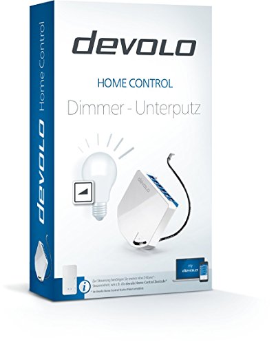 devolo Smart Home, Home Control Dimmer Flush-Mounted, Z-Wave Dimmer Switch, Flush-Mounted Light Switch, Home Automation - Image 4
