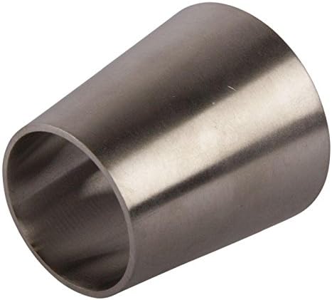 Concentric Reducer | Butt Weld 2 inch x 1.5 in. - Stainless Steel SS304 / 3A - Glacier Tanks