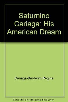 Hardcover Saturnino Cariaga: His American Dream Book