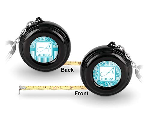 Cinta métrica personalizada con encaje y clip 6 ft miniatura 2