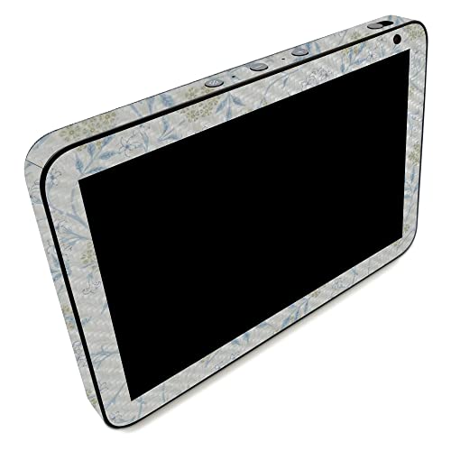 Image of MightySkins Carbon Fiber Skin Compatible with Amazon Echo Show 8 (Gen 2) - Jasmine | Protective, Durable Textured Carbon Fiber Finish | Easy to Apply | Made in The USA