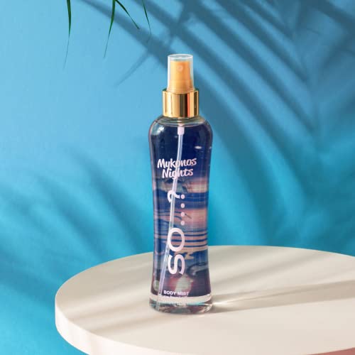 So…? Summer Escapes Womens Mykonos Nights Body Mist Fragrance Spray 200ml - Image 6
