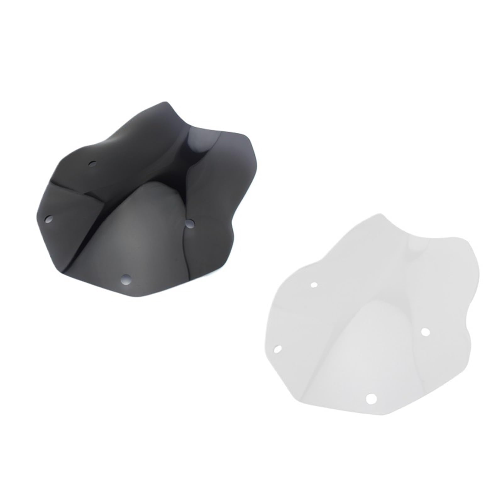 Parabrezza Adatto per BMW R1200GS R 1200 GS LC R1250GS ADV Adventure Parabrezza Protezione Schermo Parti Parabrezza Moto(Dark Grey)