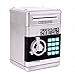 Produktbild NYKK Digitale Sparschwein Elektronisches Passwort ATM Piggy Bank Automatische Money Boy und Mädchen-Geburtstags-Geschenk Münze Spartopf Container (Color : Silver)