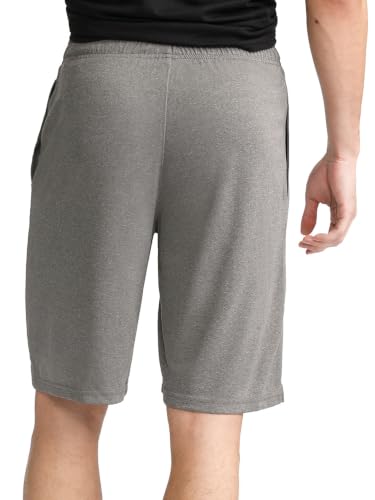 Image of Champion Men's Lounge Shorts, Standard Fit, 9 Inch Inseam, Lightweight 100% Cotton, Available in Regular and Big & Tall