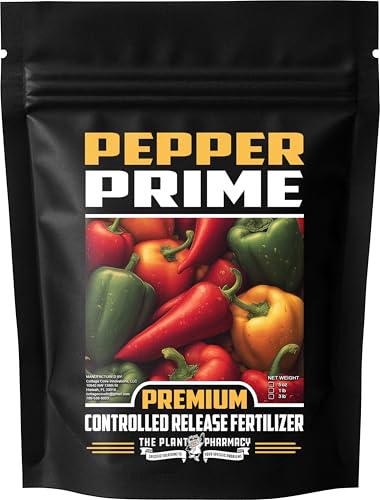 Fertilizer Commercial Grade | Pepper Prime 8-3-9 | 5 Ounces | Custom Professional Mix Blend |...