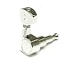 Graph Tech Ratio Machine Heads Electric Guitar 6 Inline Mini C 2 Pin PRN-2721-N0