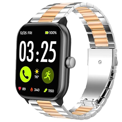 Bracelet Spade & Co Health 4 de rechange acier inoxydable 4.85"
