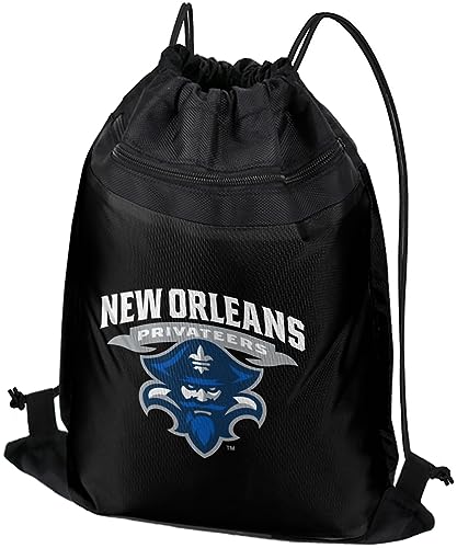 Campus Lab University of New Orleans Primary Logo Drawstring Backpack Gym