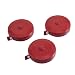 uxcell® Red Round Case Retractable Sewing Tape Measures 150cm 60" Pack of 3