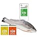 6 in 1 Greentest ECO 5F Food Nitrate Tester, High Accuracy Radiation Detector Geiger Counter Water Quality Meter TDS Hardness PPM Analyzer Dosimeter for Vegetable, Fruit, Meat, Fish, Water