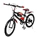 Lightakai 20 Zoll Mountainbike, 7 Gang Kinder Mountainbike, mit Kettle Holder und Kotflügeln, Kohlenstoffstahl Fahrrad mit Schaltwerk, Allwetter-Reifen, für Jungen/Mädchen (Rot)