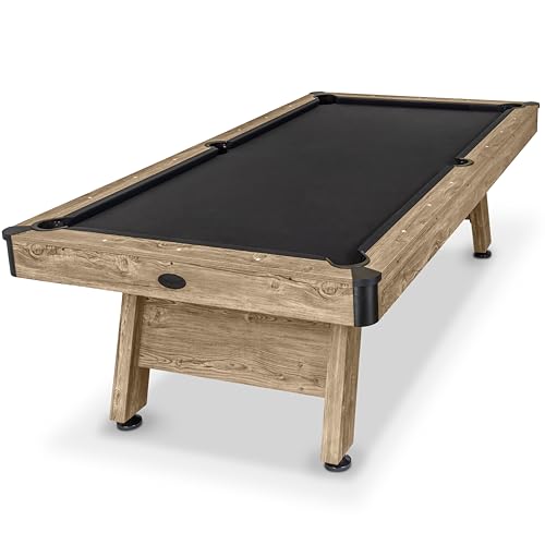 GoSports 8 ft Pool Tables with Wood Finish - Billiards