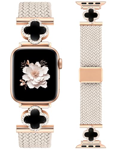 Girovo �R���p�`�u�� Apple Watch �o���h �҂ݍ��� �i�C���� 42�^44�^45�^46�^49mm �A�b�v���E�H�b�` �o���h �}�O�l�b�g ���f�B�[�X �����ӃE�H�b�` �����x���g �L�k�� ������� �l�t�̃N���[�o�[ �X�|�[�c�x���g for i