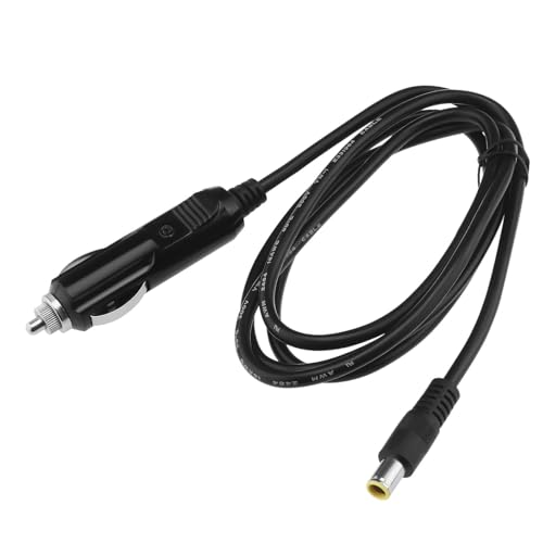 VGOL Cable adaptador de encendedor de cigarrillos DC7909 de 1,5 m, 12 V/24 V, 16 AWG, adaptador de corriente compatible con Jackery Portable Power Station Explorer 1000 500 880 550 300 290 240 160 DC