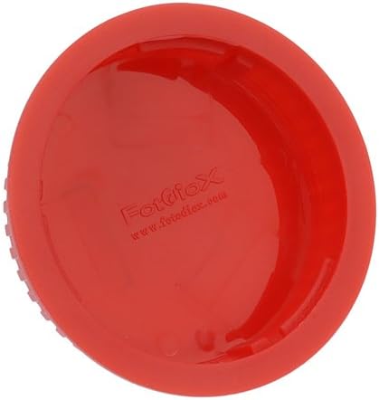 Fotodiox Designer (Red) Lens Rear Cap Compatible with Canon EOS EF and EF-S Lenses image 4