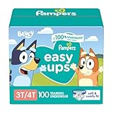 Pampers, Easy Ups Training Underwear Boys Size 3T/4T, 100 Count