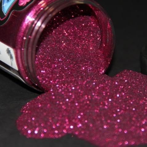 Pink Ruby Metal Flake –Solid Automotive Flake Solvent & Heat Resistant, UV Safe – Ideal for Custom Paint, Crafts, Resin & More