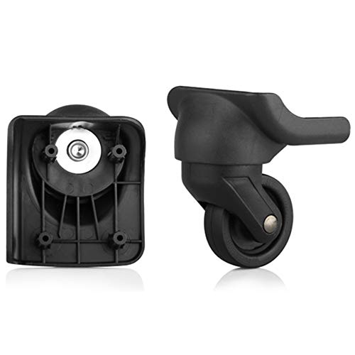 GH8 (DL-W044#) Mute Connected Spinner Wheels for Replacement Luggage Wheels Wear Silent Draw bar Box DIY (2 pcs/Set)