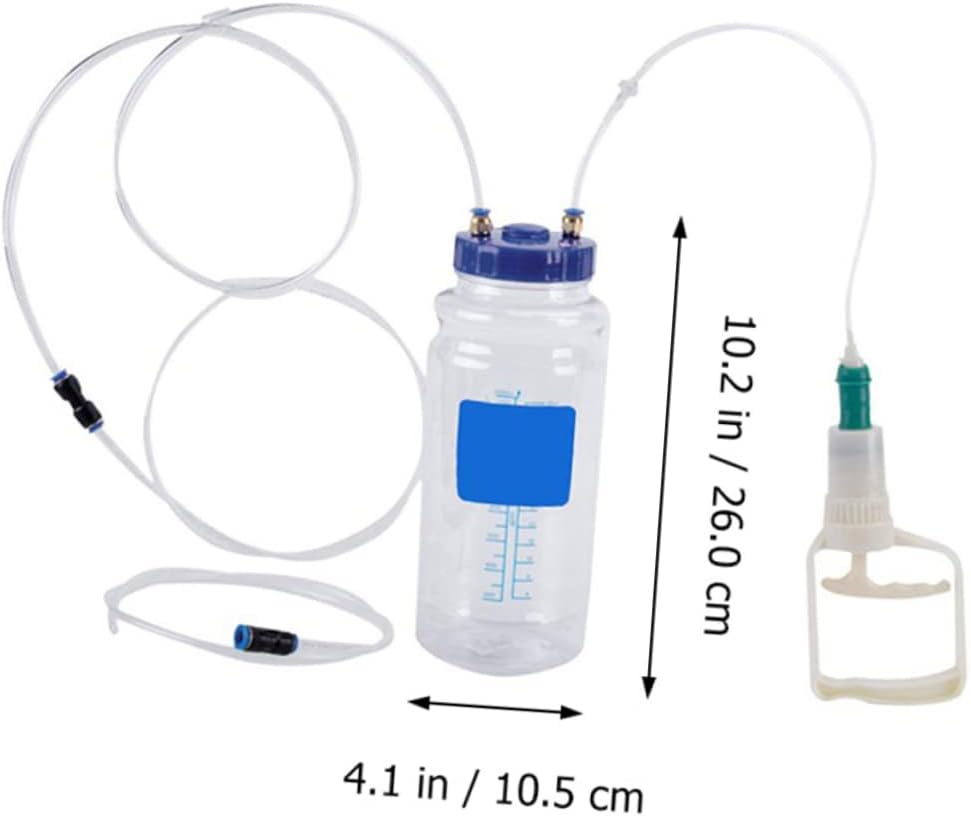Manual Vacuum Oil Pump for Engine Maintenance Car Repair Tool with Durable Oil Storage Bottle Flexible Design Negative Pressure Latch for Easy Transfer