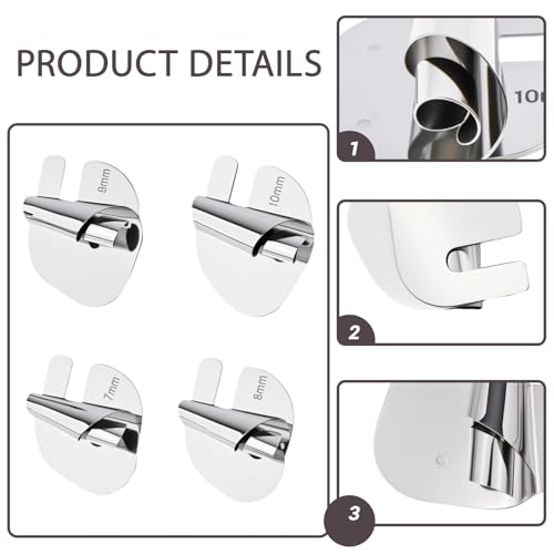Set de pies para dobladillo para máquina de coser miniatura 5