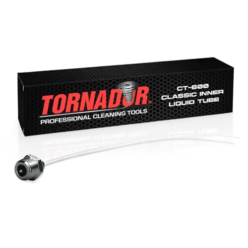 Tornador CT-600 Inner Liquid Tube for Z-010 Car Cleaning Gun | OEM Replacement | Fits Classic & Black | Threaded Design | Easy Install | Restores Cleaning Performance