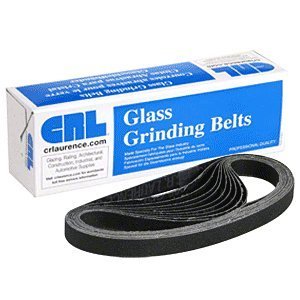 CRL 1/2" x 18" 220X Grit Silicon Carbide Abrasive Belts