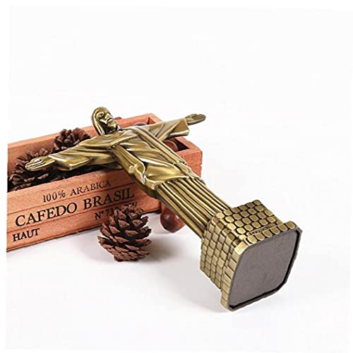 TOSSPER 1 st Jezus beeldje Metalen Christus de Verlosser Standbeeld Jezus Christus standbeeld Katholieke Gift Home Office Decoratie - Image 4