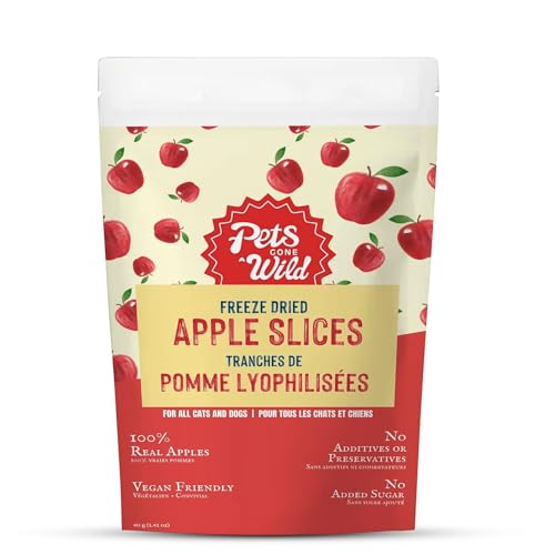 Pets Gone Wild Freeze Dried Apple Dog Treats | 100%