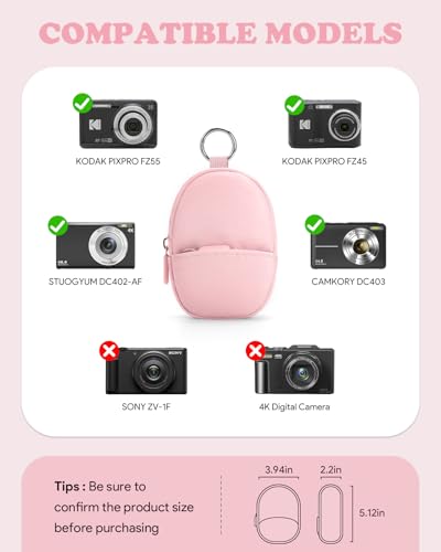 Funda suave para cámara compatible Kodak Pixpro FZ45 FZ55 miniatura 2