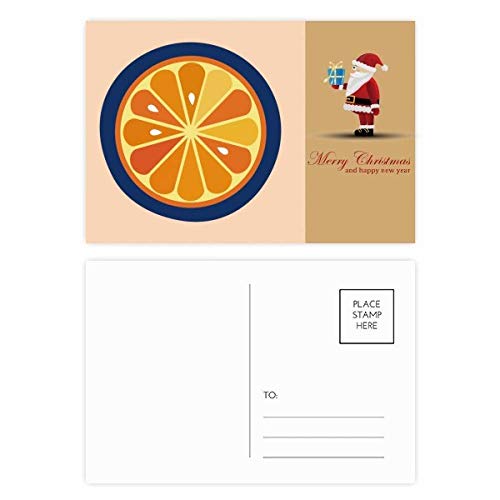 Cartes postales fruits et Père Noël pour décorer vos tables de fête et écrire à vos proches