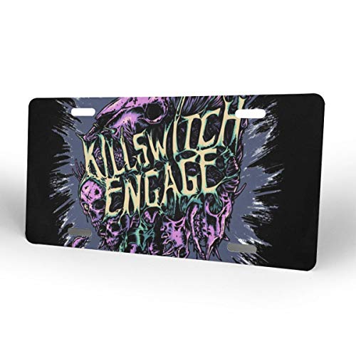 AILSAYA Kil-Lswitch E-Ngage Metal License Plate Tag License Plate Frame Accessories 6x12 - Thumbnail 2