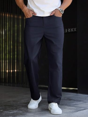 Image of Lymio Pant for Men || Straight fit Pant Man || Solid Pattan Design (TR-58-62)