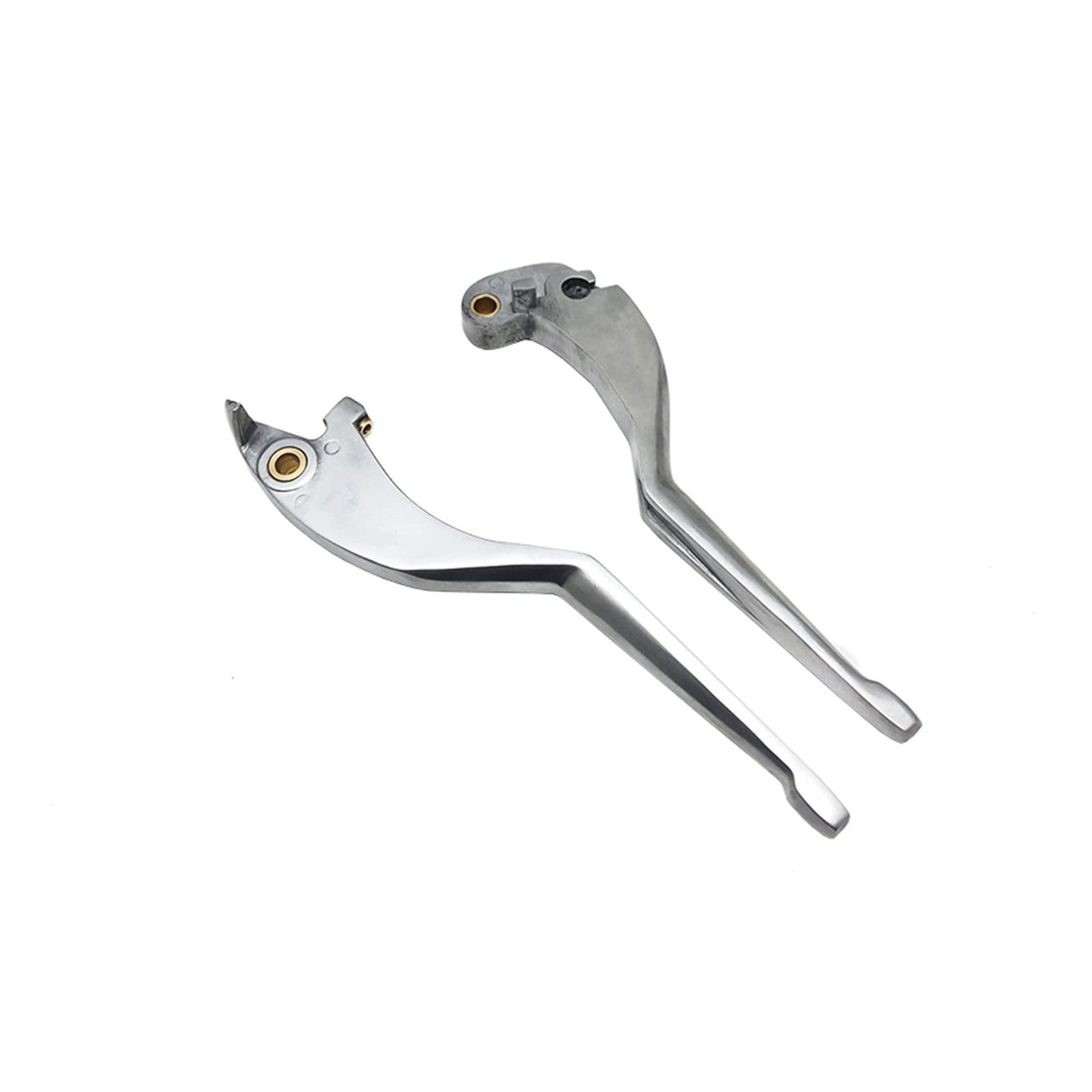 ZUMLEDLeft&Right Motorcycle Clutch Levers Handlebar Hand Grips Compatible With Indian Scout/Scout Sixty Bobber 2017 2018 2019 2020 (Color : Silver)