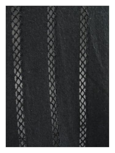 Calvin Klein Women's Striped Maxi Caftan Cover-Up (Black, One Size)3