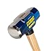 Estwing 12-Pound Hard Face Sledge Hammer - 36-Inch Hickory Handle, Ergonomic Grip, Durable Construction for Demolition & Stake Driving