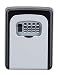 Key Box Wall Mounted, Key Storage Lock Box with Resettable Code, 4-Digit Combination Lock Box, Code Storage Case, Cipher Lock Box for Realtors, Contractors, Kids, Spare Key Storage