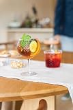 Zafferano Veneziano Set di 4 Verres Mixology Balloon 52 cl in Verre Sonore Supérieur Soufflé à la Bouche, Transparent pour Cocktail Gin Tonic Design Premium - 5