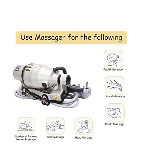 Image of [𝟏𝟓 𝐘𝐄𝐀𝐑𝐒 𝐖𝐀𝐑𝐑𝐀𝐍𝐓𝐘]Powerful Double Speed Floating Action Body Massager with China Technology - Dual-Speed Motor, Flexible Cord, Ergonomic Handle & Full-Body Relaxation for Neck, Back, Legs & Shoulders