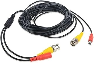 كيبل طاقة فيديو بي ان سي بديل بطول 25 قدم من اكس اف اكس ام تي جيه جيه متوافق مع انظمة بي ان سي اتش دي 1080 بي اتش دي بي ان سي C-841-A10، لكاميرا