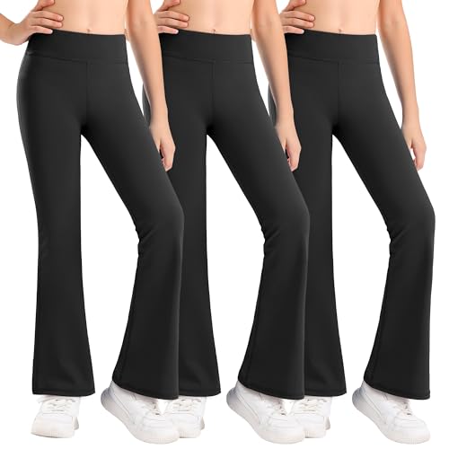 Stelle Girls Flare Leggings High Waisted Yoga Pants