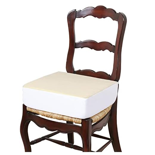 Almofada de assento de fácil elevação extra grande da Care Apparel – 5 capas de polietileno removíveis e laváveis – 38 x 45 cm