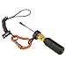 Coil Tool Lanyard with Loop End and Carabiner, Tool Weight Capacity 2 lbs, Ergodyne Squids 3156 , Black